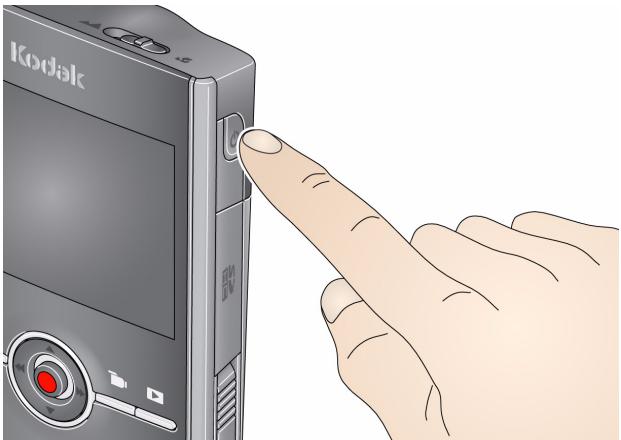 KODAK ZI8 - Mise en marche de laamera - 1
