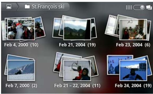 ARCHOS 70 ANDROID - Affichage de PHOTOS (application galerie) - 1