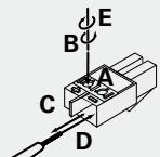 DENON S-102 - Changement de câble d'enceinte - 1