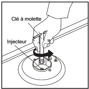 Clé à molette Injecteur