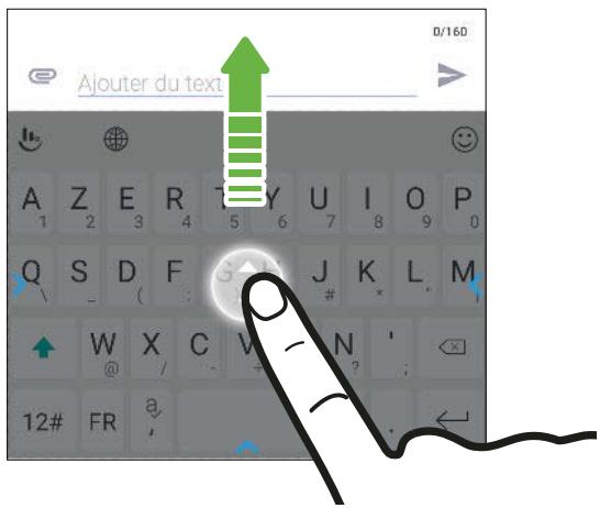 HTC 10 - Comment puis-je taper plus vite? - 3