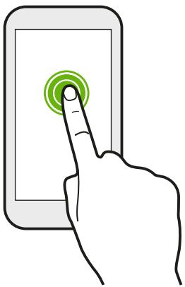 HTC 10 - Appuyer et maintenir - 1