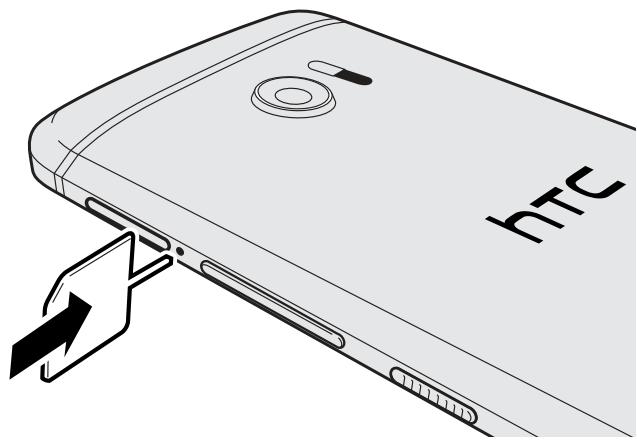 HTC 10 - Enlever une carte nano SIM - 2