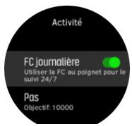 DARTY SMARTWATCH9PEAKPROBLACK - FC journalière - 2