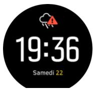 DARTY SMARTWATCH9PEAKPROBLACK - Alarme orage - 1