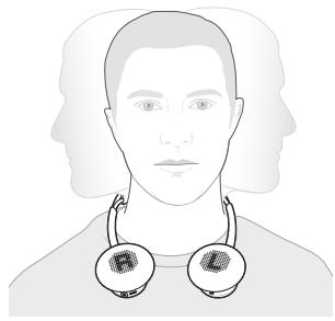 PLANTRONICS BACKBEAT SENSE BLANC - Réglage du port - 1