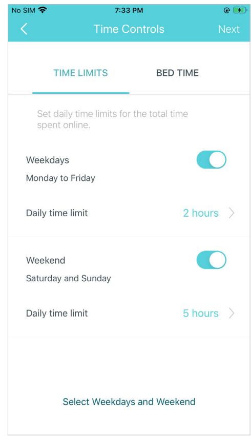 TP-LINK DECO E4(3-PACK)(EU) - Tap > Parental Controls - 4