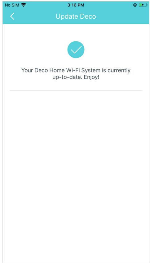 TP-LINK DECO E4(3-PACK)(EU) - Follow app instructions to update your Deco to the latest version - 1