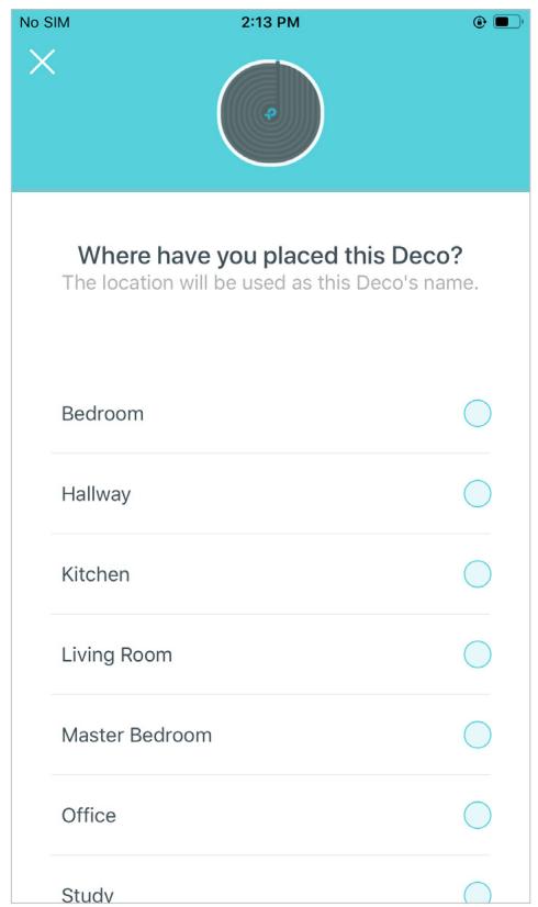 TP-LINK DECO E4(3-PACK)(EU) - Select a location - 1