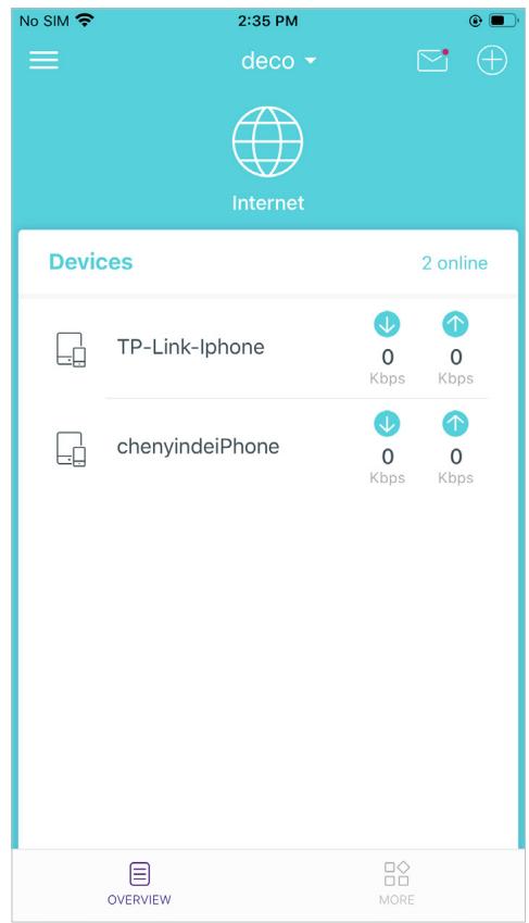 TP-LINK DECO E4(3-PACK)(EU) - Dashboard - 1