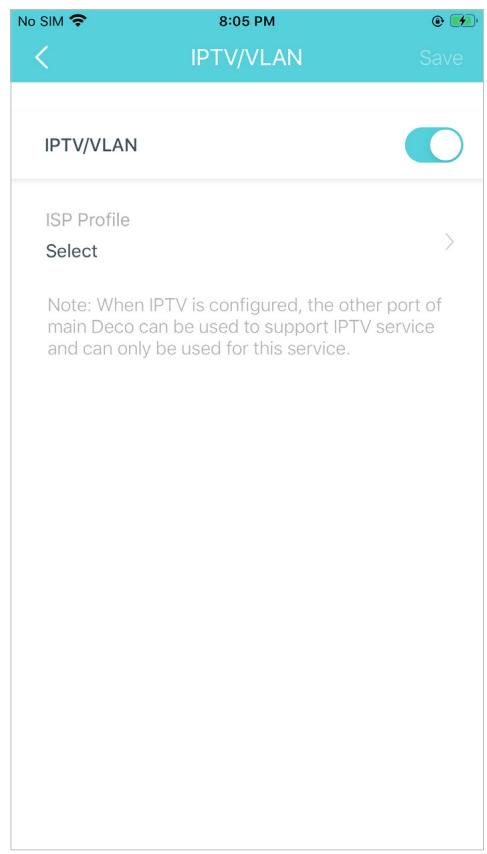 TP-LINK DECO E4(3-PACK)(EU) - Enable IPTV/VLAN mode to support IPTV services - 1