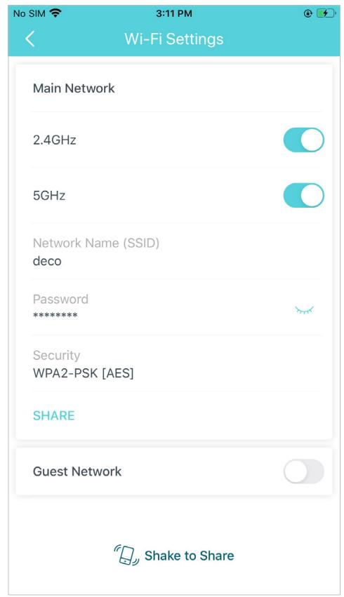 TP-LINK DECO E4(3-PACK)(EU) - Wi-Fi Settings - 2