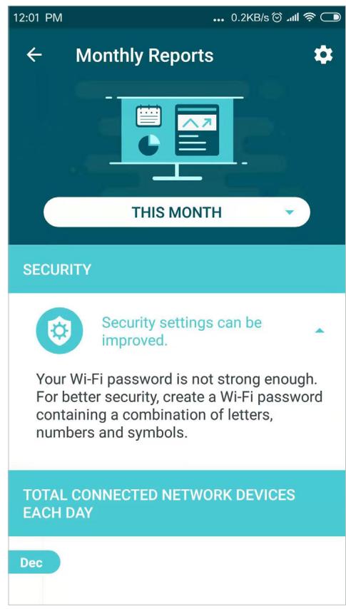 TP-LINK DECO E4(3-PACK)(EU) - View monthly reports - 1