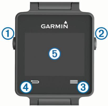 GARMIN VIVOACTIVE NOIR - Présentation de l'appareil - 1