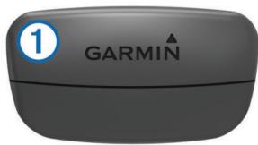 GARMIN VIVOACTIVE NOIR - Installation du moniter de fréquence cardiaque - 1