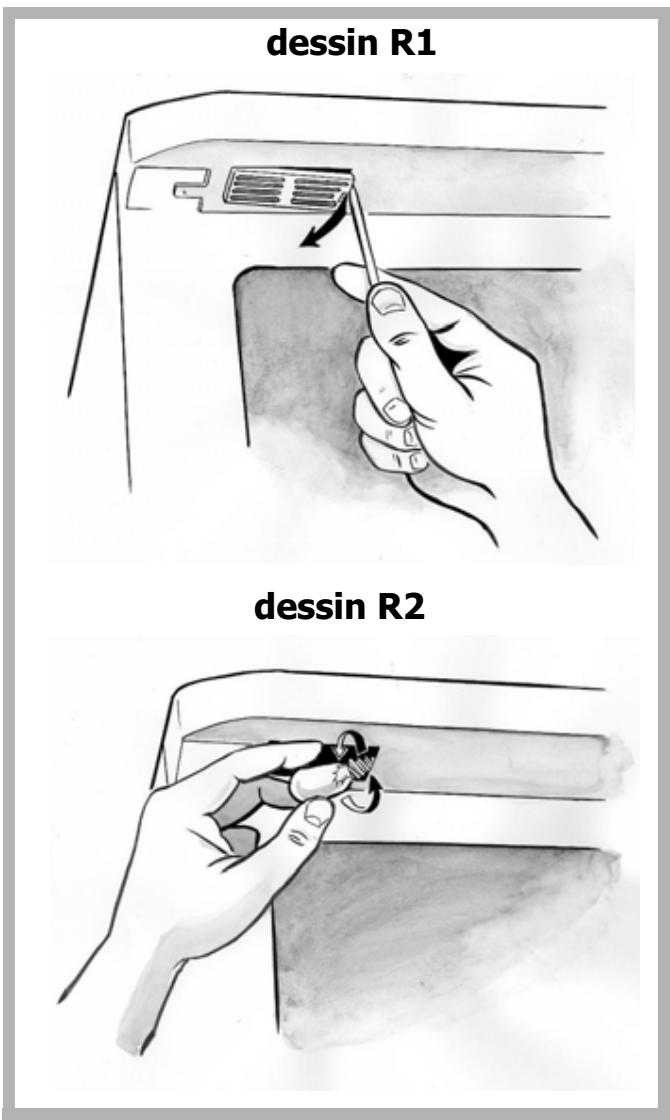 VEDETTE CVS2010 - Changement de l'ampoule (en fonction des modèles) - 1