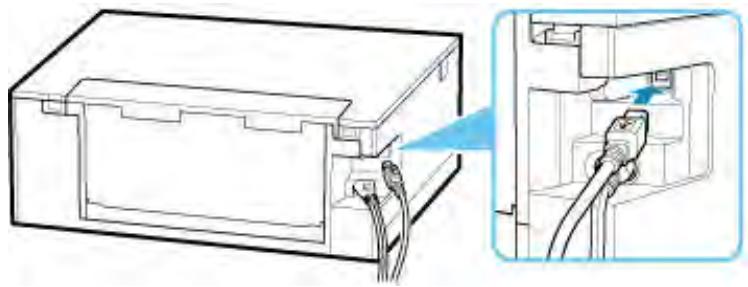 CANON PIXMA TS5851 - Impossible de continuer au-delà de l'écran connexion de l'imprimante - 2