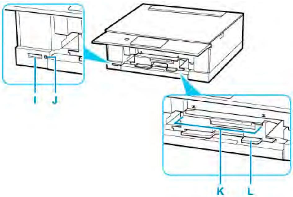 CANON PIXMA TS5851 - Support de sortie papier - 1