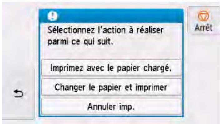 CANON PIXMA TS5851 - Que doit-on faire? - 1