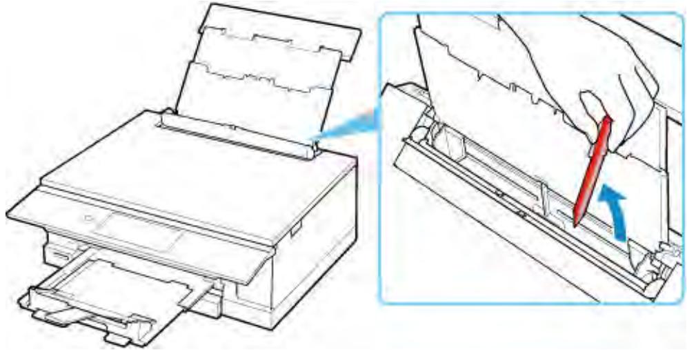 CANON PIXMA TS5851 - L'imprimante n'accepte pas ou n'entraîne pas le papier/erreur « pas de papier - 3