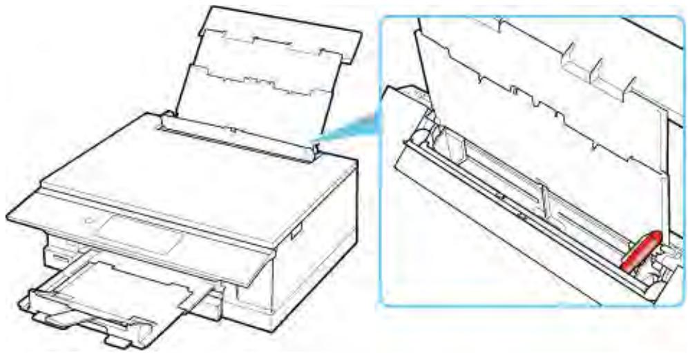 CANON PIXMA TS5851 - L'imprimante n'accepte pas ou n'entraîne pas le papier/erreur « pas de papier - 2