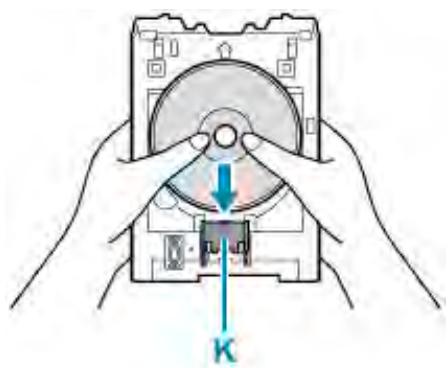 CANON PIXMA TS5851 - Touchez noir (h) ou couleur (i). - 3