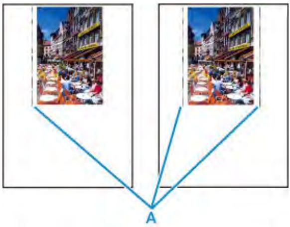 CANON PIXMA TS5851 - Contrôle 9 définissez un temps de séchage d'encre supérieur. - 1