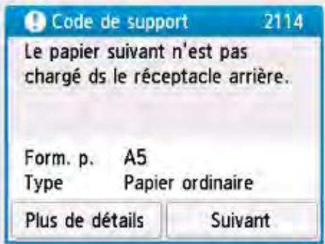 CANON PIXMA TS5851 - Remarque - 2