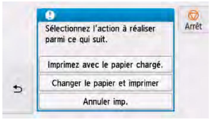 CANON PIXMA TS5851 - Que doit-on faire? - 1