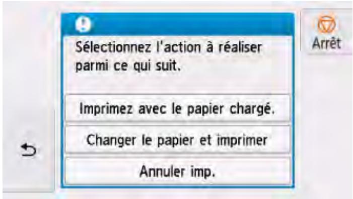 CANON PIXMA TS5851 - Que dois-je faire? - 1