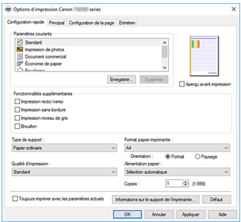 CANON PIXMA TS5851 - Points à noter concernant les applications avec des restrictions - 1