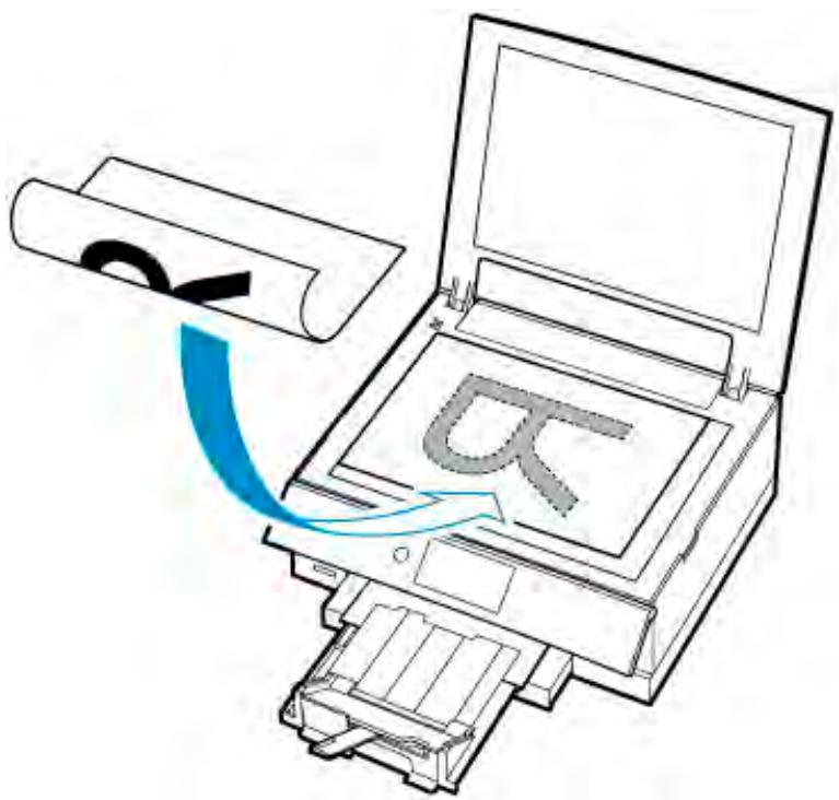 CANON PIXMA TS5851 - Chargement des originaux - 1