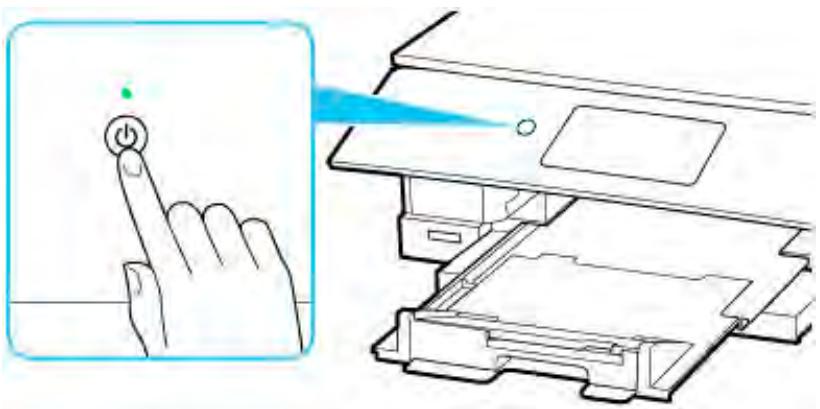 CANON PIXMA TS5851 - Mise hors tension de l'imprimante - 1