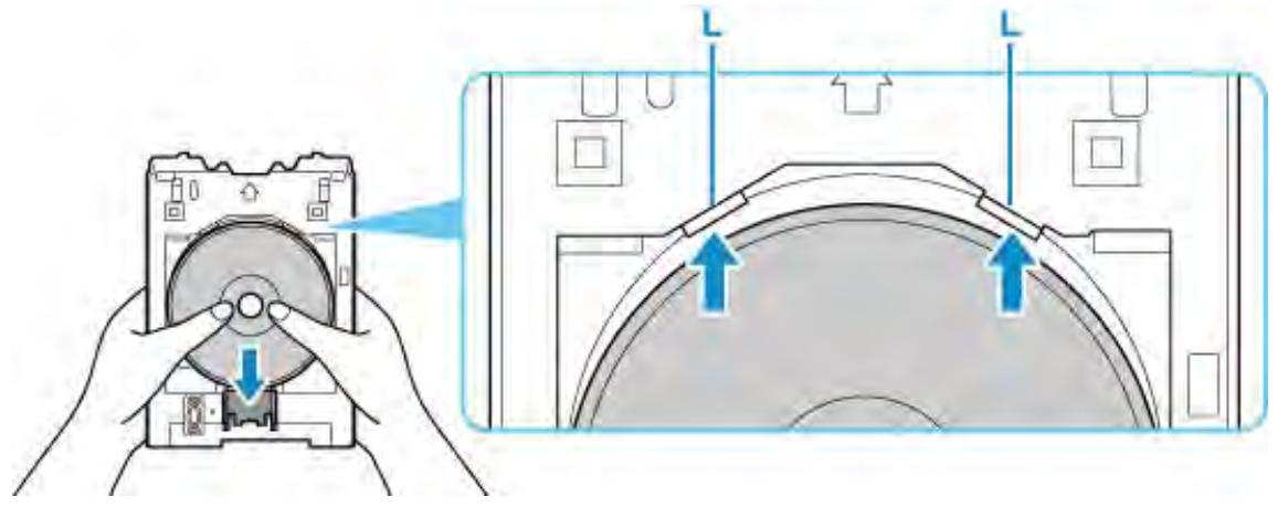CANON PIXMA TS5851 - Touchez noir (h) ou couleur (i). - 4