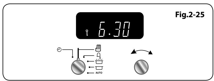 FALCON PROP 100 EISS/C-EU - Vérifiez que l'horloge est sur le mode manuel et annulez tout programme en cours. - 6