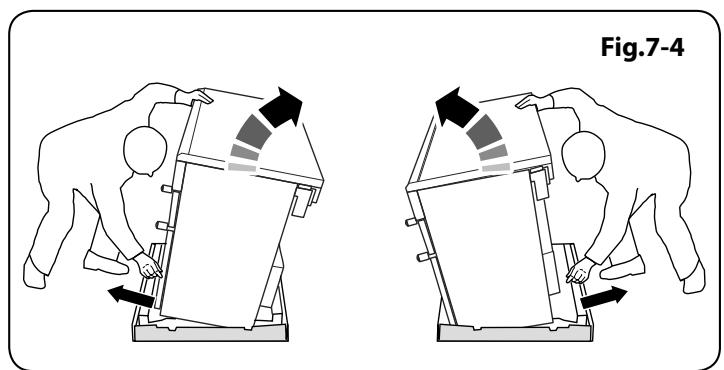 FALCON PROP 100 EISS/C-EU - Déplacement de la cuisinière - 6