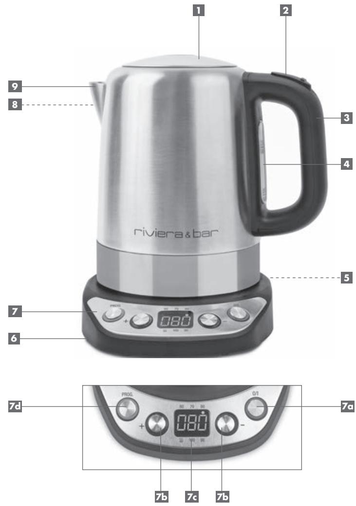 RIVIERA ET BAR QD641A - description du produit - 1