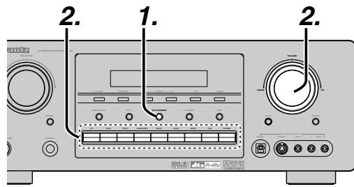 MARANTZ SR7400B - LECTURE MULTI-PIECES À L'AIDE DES BORNES MULTI SPEAKER - 1