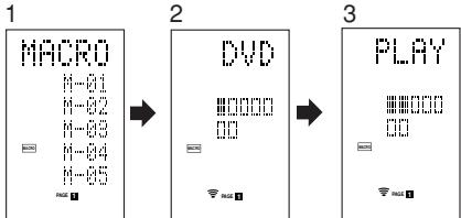 MARANTZ SR7400B - EXÉCUTION DE PROGRAMMES MACRO - 1