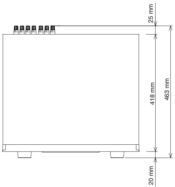 MARANTZ SR7400B - DIMENSIONS - 1
