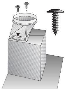 BOSCH DKE645 - Branchement du tuyau - 1