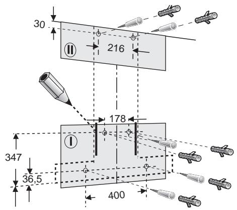 BOSCH DKE645 - Si le cordon doit être raccordé définitivement au secteur: - 1