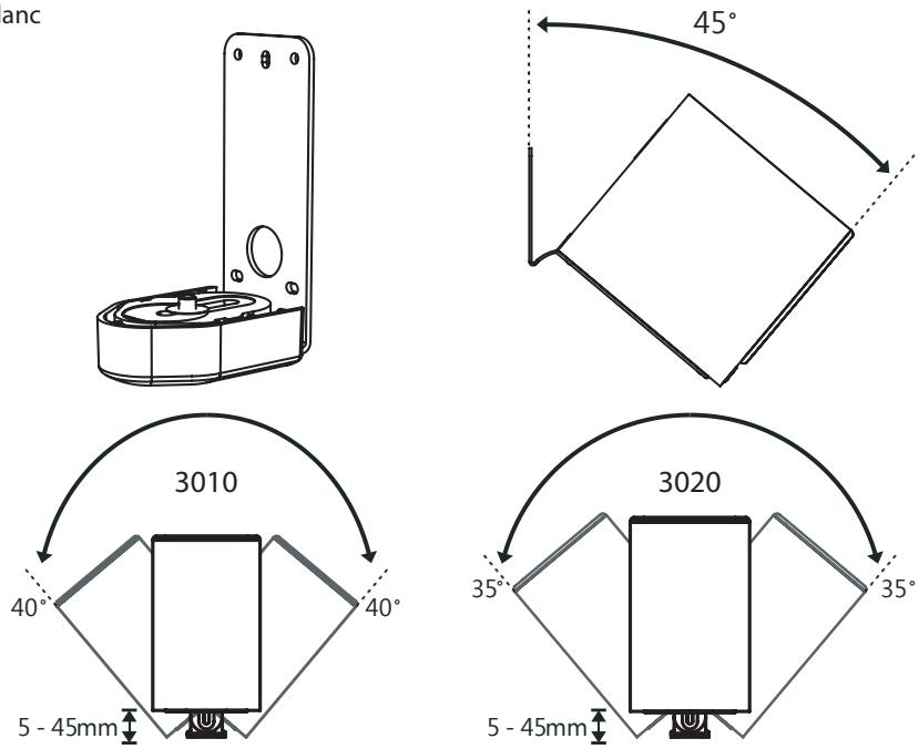 Q-ACOUSTICS 03050 - Fixation murale (simple) pour modèles 3010 / 3020 / 3090C - 1
