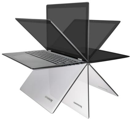 LENOVO YOGA 500 80R50091FR - Positionnement du panneau d'affichage - 1