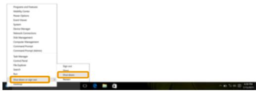 LENOVO YOGA 500 80R50091FR - Arrêter l'ordinateur - 2