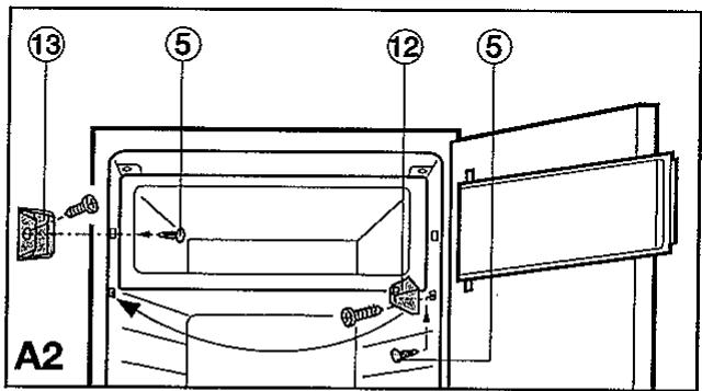 LIEBHERR KELV2840DF - Fixation dans l'élément de cuisine - 2