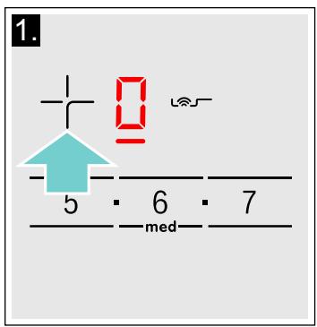 DARTY PUJ651FC5E - Sélectionner un foyer et une position de chauffe - 1
