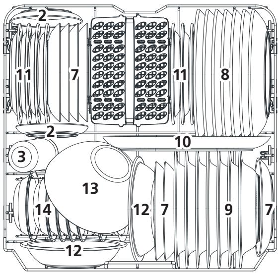 DARTY BDB424LB - Panier du bas : - 1