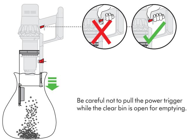 DARTY 36DaRryDYSONASPIRATEURBALAIV11EXTRA - Emptying your clear bin - 2