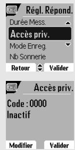 SAGEM D80V - Accès privilégié - 1